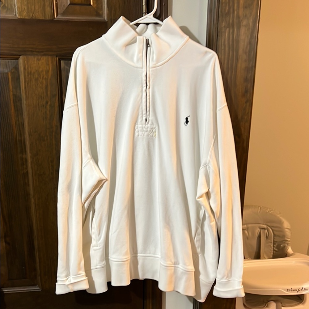 White Polo by Ralph Lauren Men's Sweater